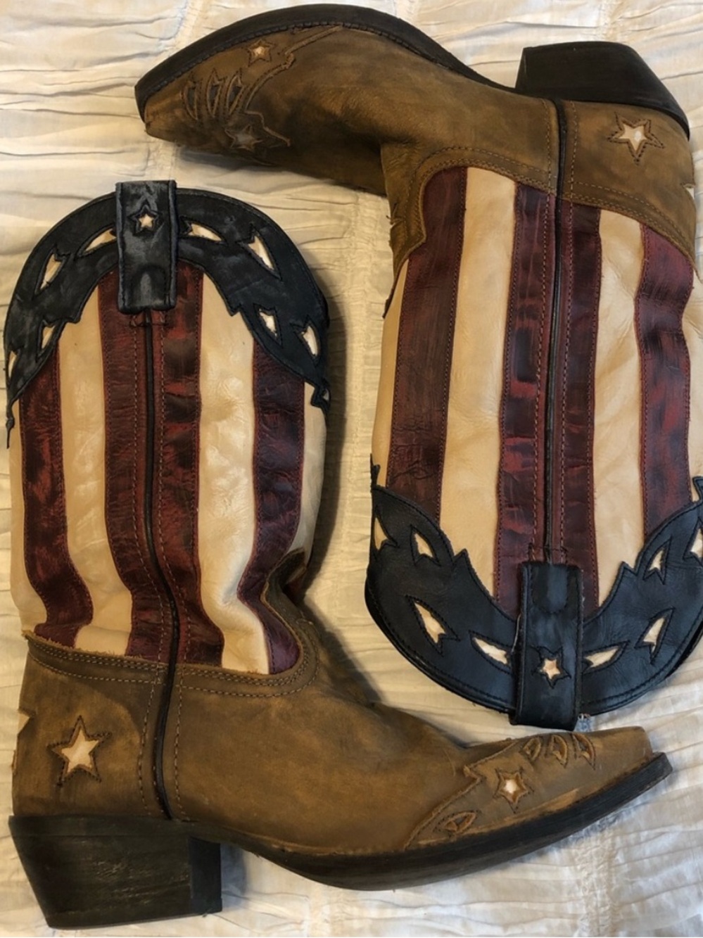 Laredo flag cowboy boots - Picture 3 of 3